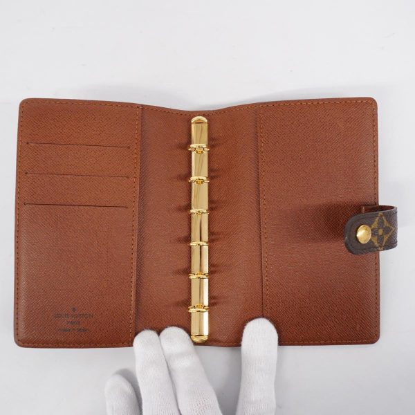 1240001038918 3 Louis Vuitton Notebook Cover Agenda PM Brown