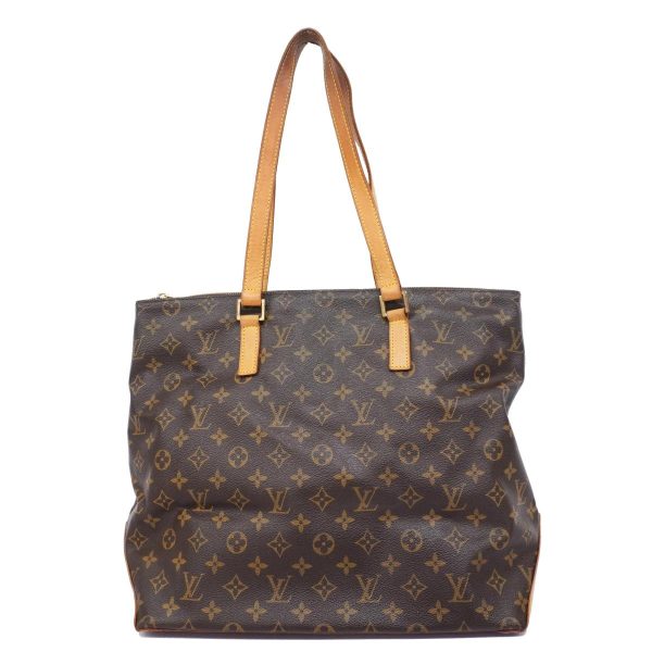 1240001038921 1 Louis Vuitton Tote Bag Monogram Cabamezzo Brown