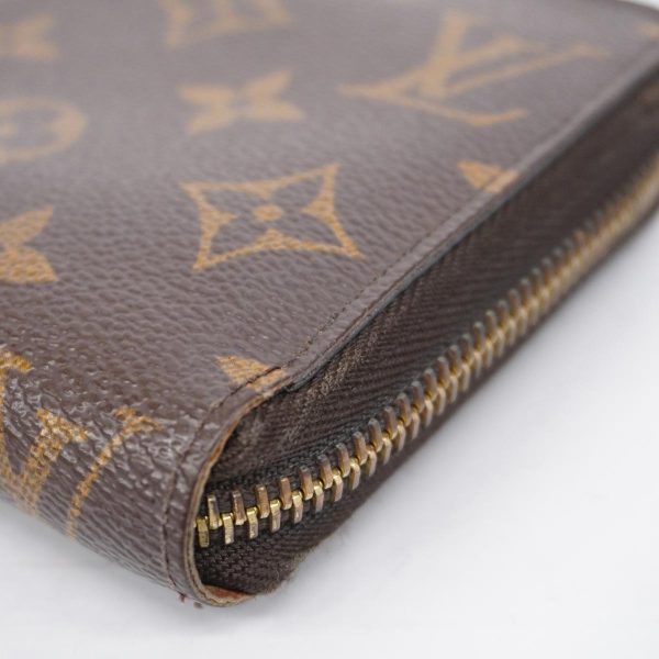 1240001038923 11 Louis Vuitton Long Wallet Monogram Zippy Brown