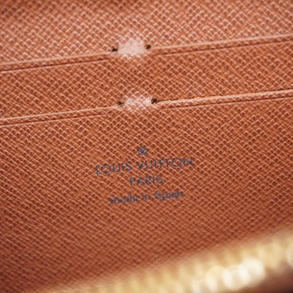 1240001038923 4 Louis Vuitton Long Wallet Monogram Zippy Brown