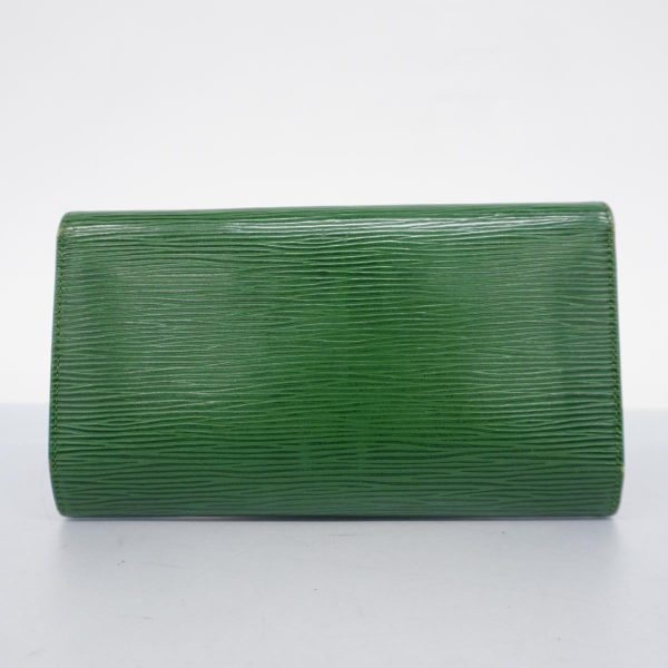 1240001038948 12 Louis Vuitton Wallet Epi Porto Tresor Borneo Green