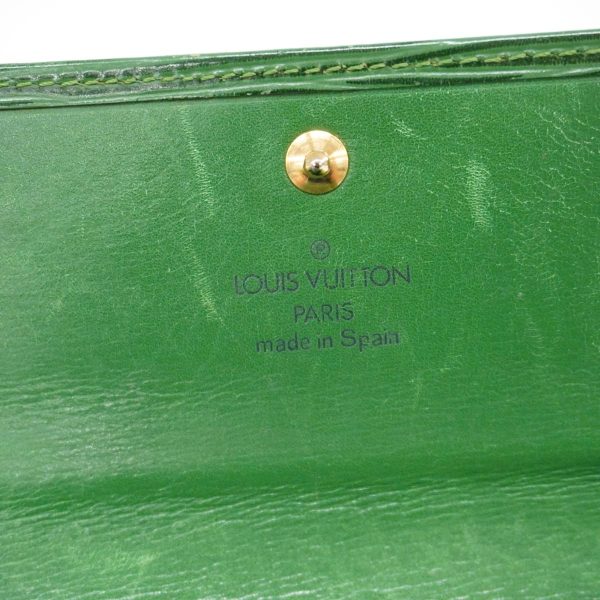 1240001038948 4 Louis Vuitton Wallet Epi Porto Tresor Borneo Green