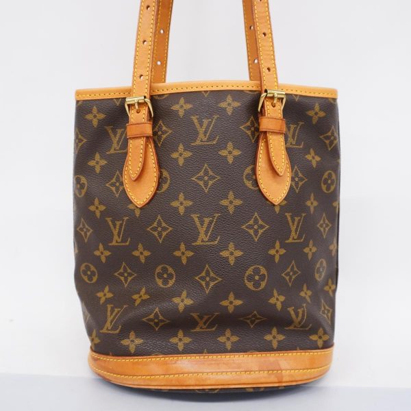 1240001038959 14 Louis Vuitton Tote Bag Monogram Bucket PM Brown