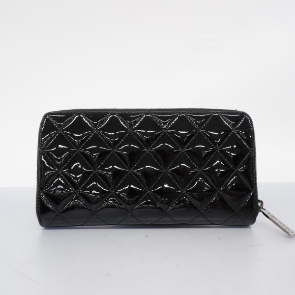 1240001038962 14 Chanel Wallet Matelasse Brilliant Patent Black