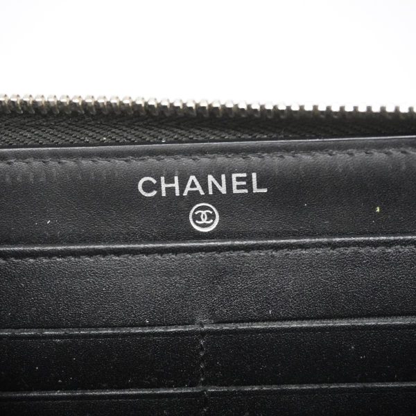 1240001038962 4 Chanel Wallet Matelasse Brilliant Patent Black