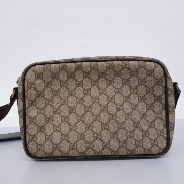 1240001038968 13 Gucci Shoulder GG Supreme Brown Silver Hardware