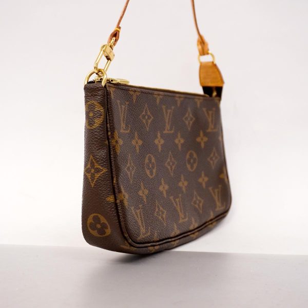 1240001038984 2 Louis Vuitton Pouch Pochette Accessory Brown