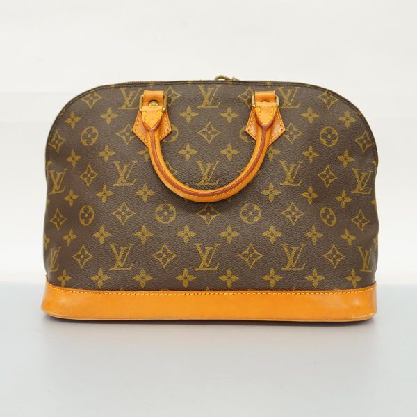 1240001038986 10 Louis Vuitton Handbag Monogram Alma Brown