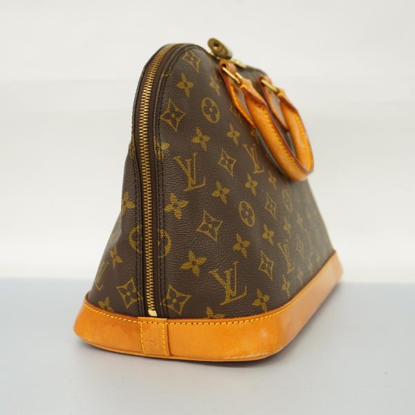 1240001038986 2 Louis Vuitton Handbag Monogram Alma Brown