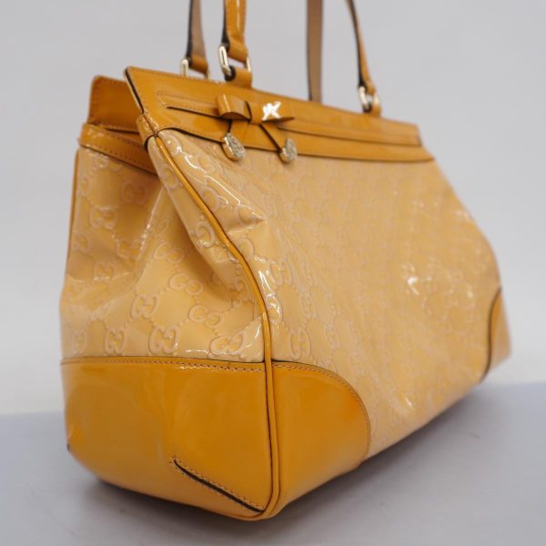 1240001038999 2 Gucci Tote Bag Enamel Yellow Gold Hardware