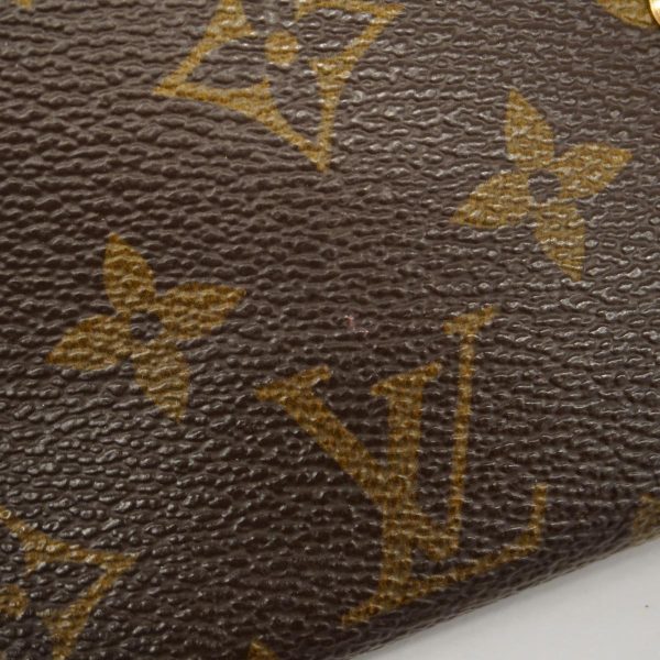 1240001039010 10 Louis Vuitton Long Wallet Porte Mone Credit Brown