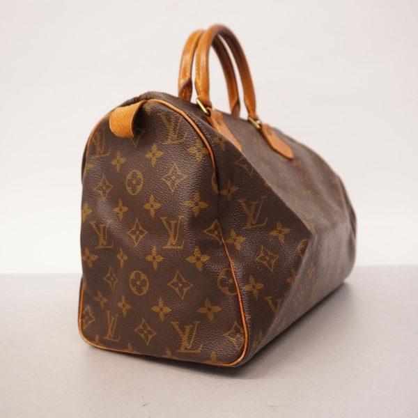 1240001039019 2 Louis Vuitton Handbag Monogram Speedy 30 Brown