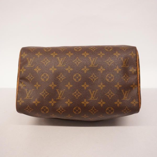 1240001039019 3 Louis Vuitton Handbag Monogram Speedy 30 Brown