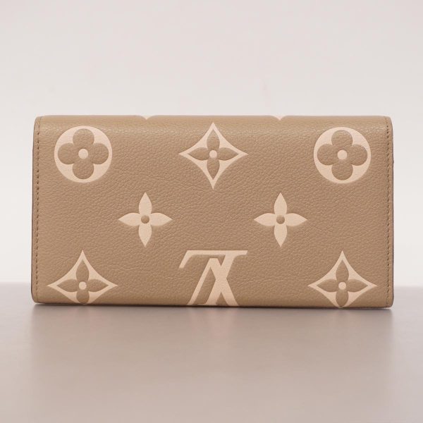 1240001039043 11 Louis Vuitton Long Wallet Sala NM Tourtrail Creme