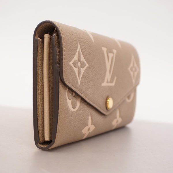 1240001039043 2 Louis Vuitton Long Wallet Sala NM Tourtrail Creme