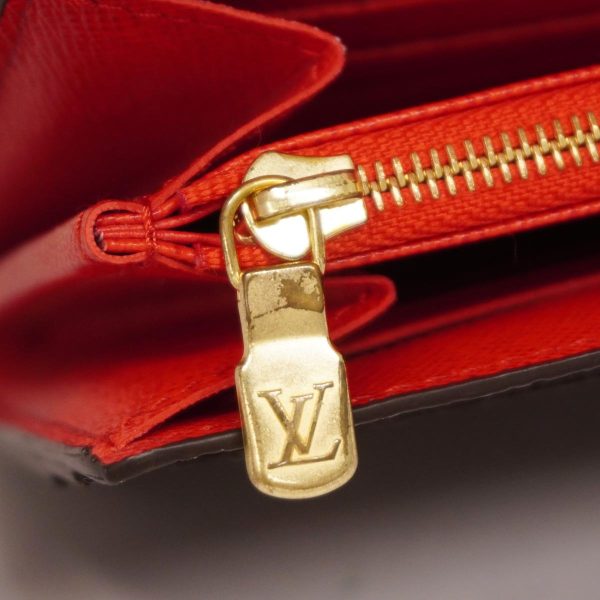 1240001039044 11 Louis Vuitton Wallet Portefeuille Sara Coquelicot