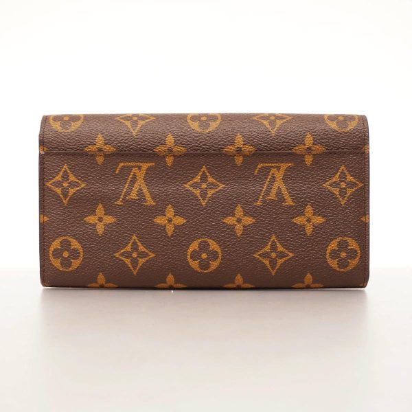 1240001039044 13 Louis Vuitton Wallet Portefeuille Sara Coquelicot