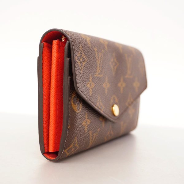 1240001039044 2 Louis Vuitton Wallet Portefeuille Sara Coquelicot