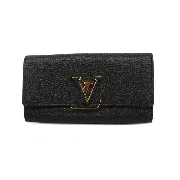 1240001039061 1 Louis Vuitton Wallet Portefeuille Capucines Noir