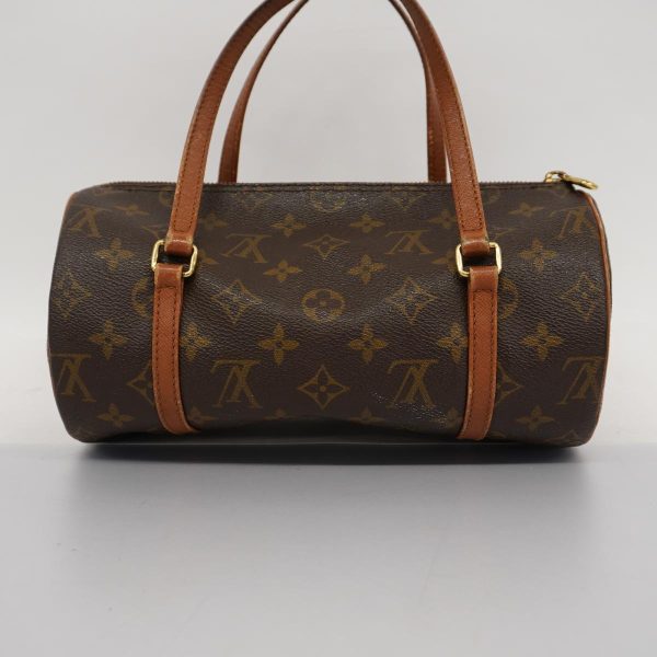 1240001039062 12 4mc3092 Louis Vuitton HandbagMonogramPapillon 26M51386Brown Used Womens