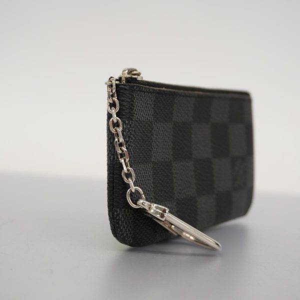 1240001039077 2 Louis Vuitton Coin Case Damier Pochette Black