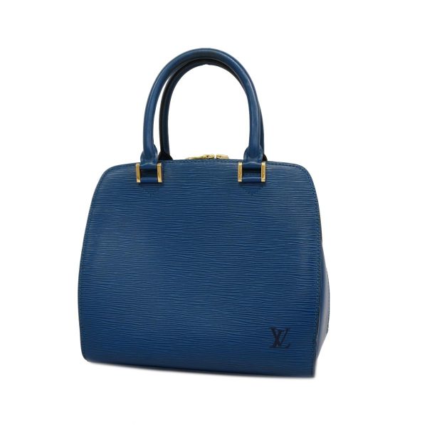 1240001039080 1 Louis Vuitton Handbag Epi Pont Neuf Toledo Blue