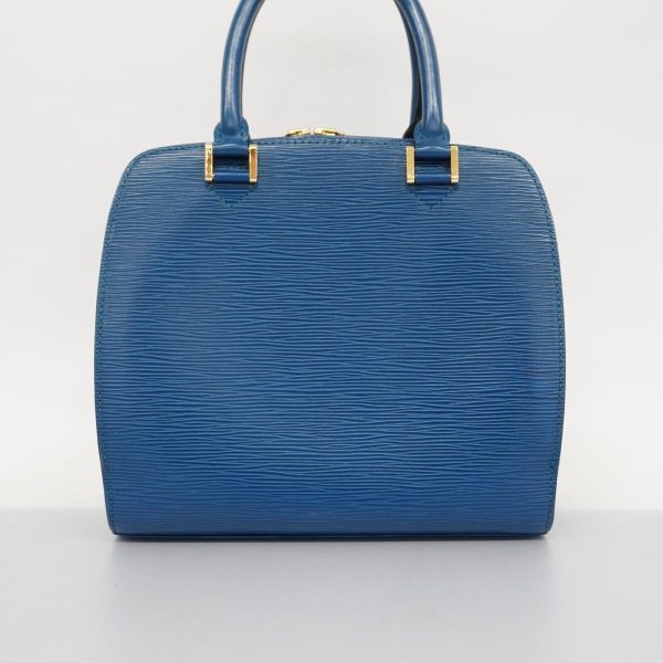 1240001039080 12 Louis Vuitton Handbag Epi Pont Neuf Toledo Blue