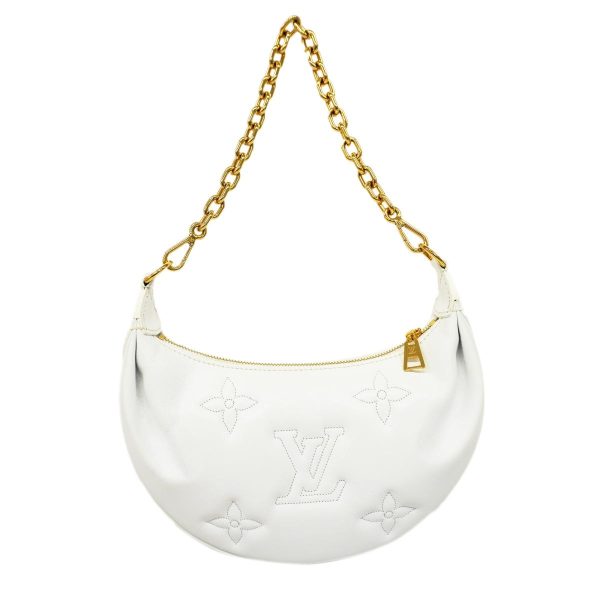 1240001039092 9 Louis Vuitton 2way Bag Over The Moon White