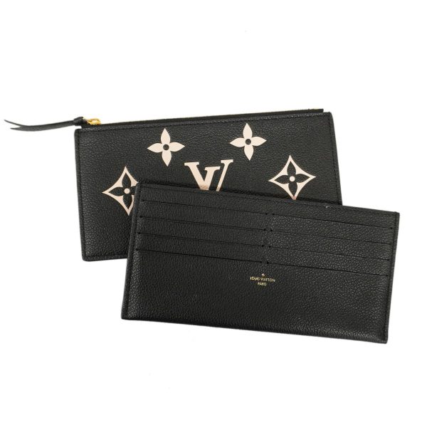 1240001039095 9 Louis Vuitton Shoulder Wallet Pochette Noir Beige