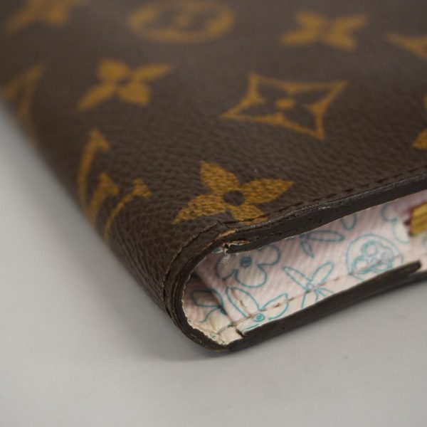 1240001039099 7 Louis Vuitton Long Wallet Fleuri Unsolitte Rose