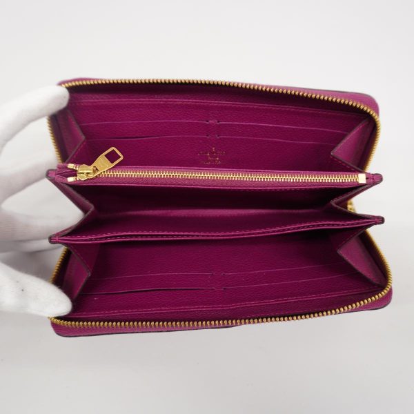 1240001039100 3 Louis Vuitton Long Wallet Empreinte Zippy Grape