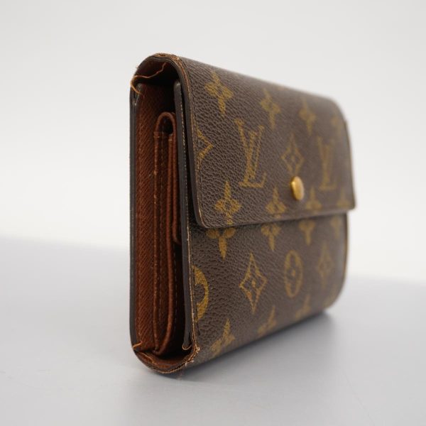 1240001039101 2 Louis Vuitton Wallet Porte Tresor Papier Brown