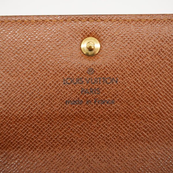 1240001039101 4 Louis Vuitton Wallet Porte Tresor Papier Brown