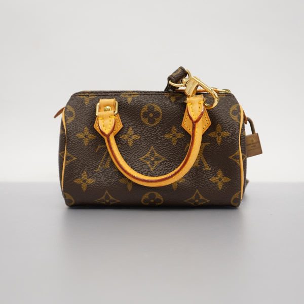 1240001039105 12 Louis Vuitton 2way Bag Monogram Mini Speedy Brown