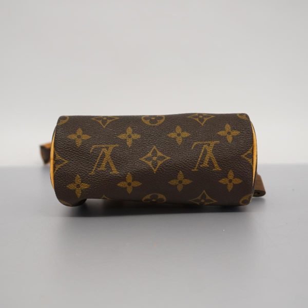 1240001039105 3 Louis Vuitton 2way Bag Monogram Mini Speedy Brown