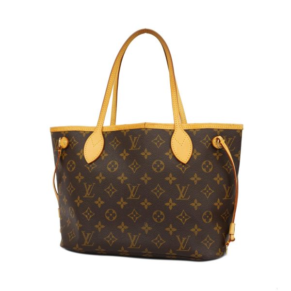 1240001039110 1 Louis Vuitton Tote Bag Monogram Neverfull PM Brown