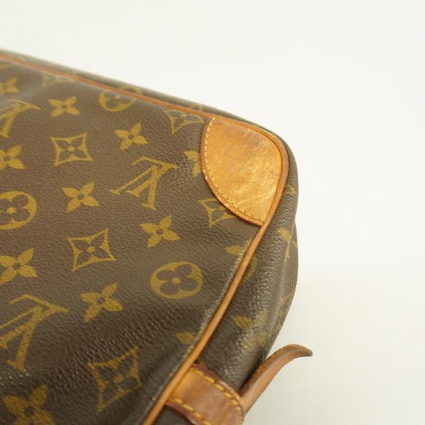 1240001039126 12 Louis Vuitton Clutch Bag Monogram Compiegne Brown