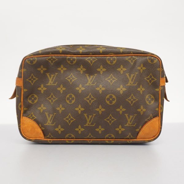 1240001039141 13 Louis Vuitton Clutch Bag Compiègne 28 Brown