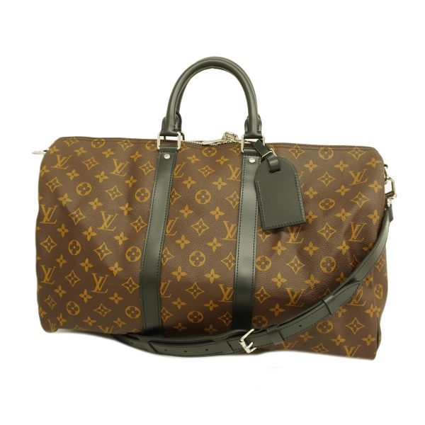 1240001039156 1 Louis Vuitton Boston Bandouliere 45 Black Brown