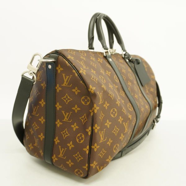 1240001039156 2 Louis Vuitton Boston Bandouliere 45 Black Brown