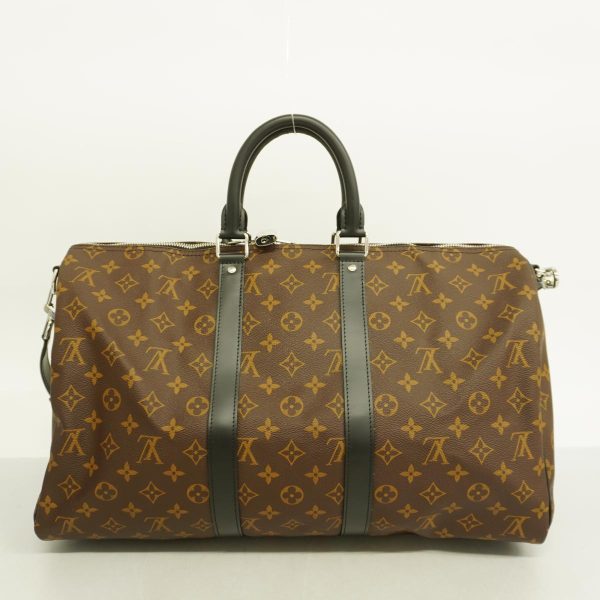 1240001039156 9 Louis Vuitton Boston Bandouliere 45 Black Brown