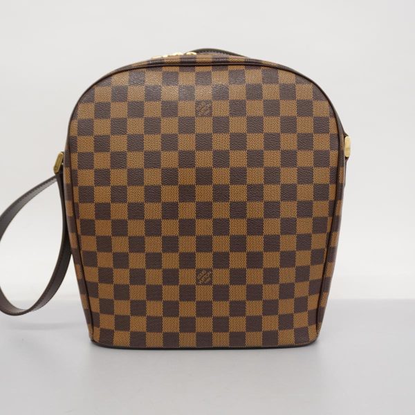 1240001039194 12 Louis Vuitton Shoulder Bag Damier Ipanema GM Ebene