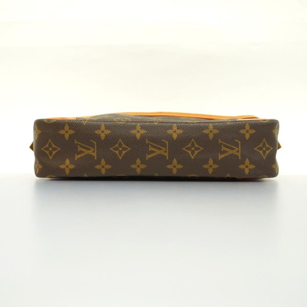 1240001039207 3 Louis Vuitton Compiègne 28 Monogram Pouch Bag Brown