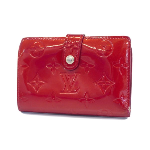 1240001039210 1 Louis Vuitton Wallet Vernis Viennois Pomme Damour