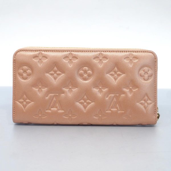 1240001039211 6 Louis Vuitton Long Wallet Emboss Zippy Rose Gold