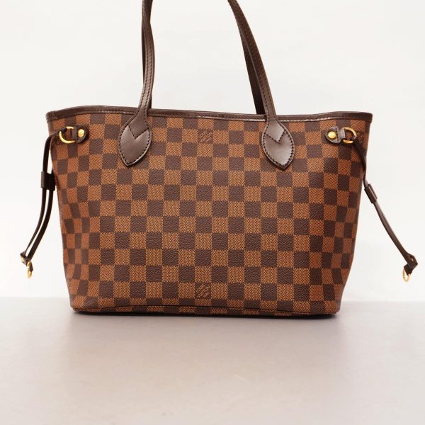 1240001039235 12 Louis Vuitton Tote Bag Damier Neverfull PM Ebene