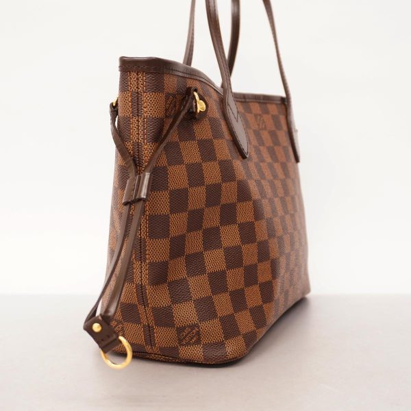 1240001039235 2 Louis Vuitton Tote Bag Damier Neverfull PM Ebene