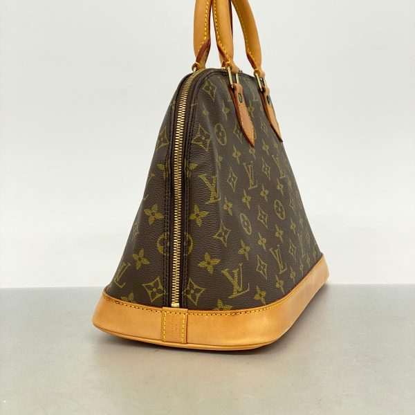 1240001039241 2 Louis Vuitton Handbag Monogram Alma Brown