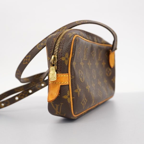 1240001039250 2 Louis Vuitton Shoulder Bag Marly Bandouliere Brown