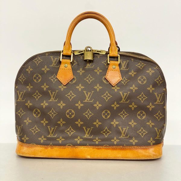 1240001039265 11 Louis Vuitton Handbag Monogram Alma Brown